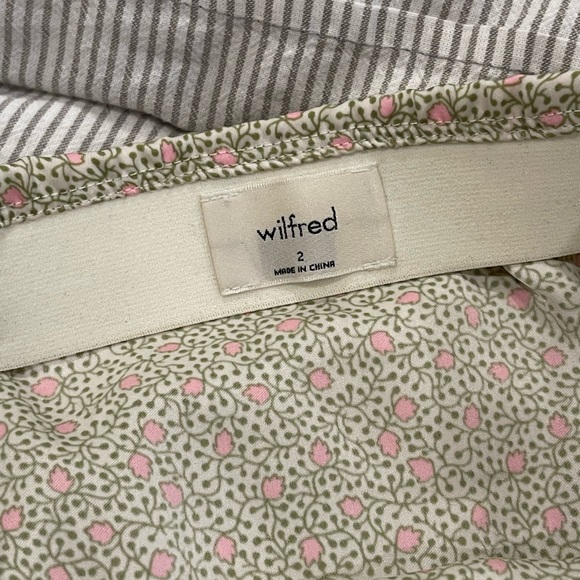 Aritzia Wilfred Sonnet Satin Lace Slip Skirt - Picture 4 of 8